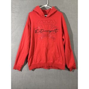 Jordan‎ Craig Hoodie XL Red Everything Extravagant Legacy Streetwear Thick Warm
